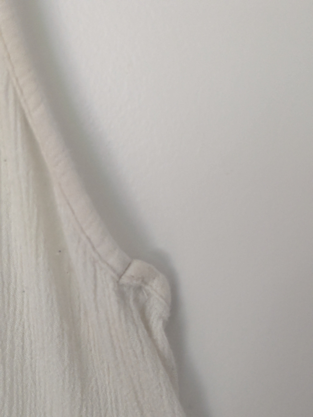 White Boho Ruffle Tank Dress - Picture 5 of 9